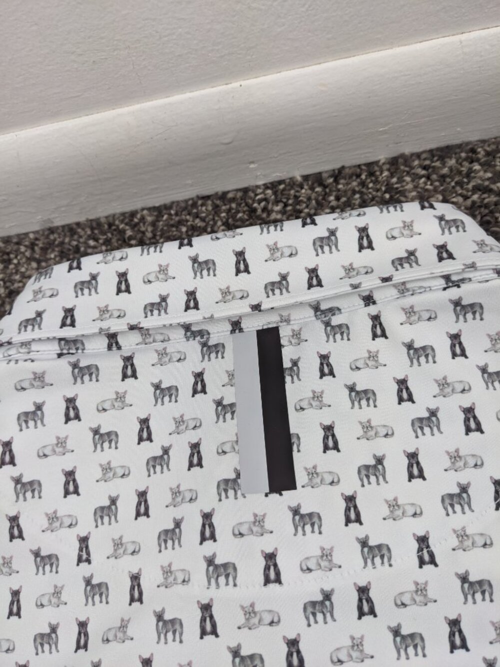 Rhoback Polo Shirt All Over Frenchie French Bulldogs Performance Mens XL - Picture 7 of 10